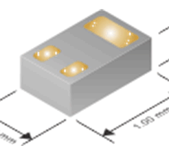 CSD25481F4采用0.6mm x 1mm LGA封装、具有栅极ESD保护的单通道105mΩ、-20V、P沟道NexFET™功率MOSFET Texas Instruments德州仪器TI