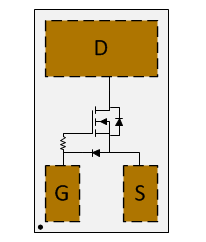 CSD17483F4采用1mm x 0.6mm LGA封装、具有栅极ESD保护的单通道260mΩ、30V、N沟道NexFET™功率MOSFET Texas Instruments德州仪器TI